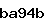 Confirmation Code