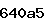 Confirmation Code